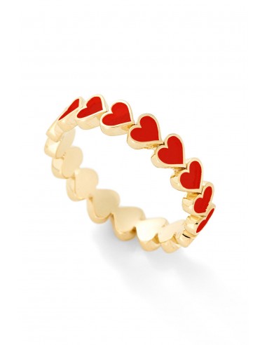 Heart Stack Ring solde