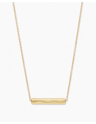 Bespoke Bar Adjustable Necklace (gold) de technologie