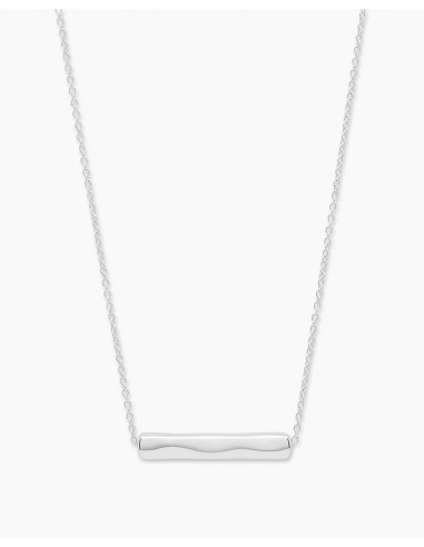 Bespoke Bar Adjustable Necklace (silver) En savoir plus