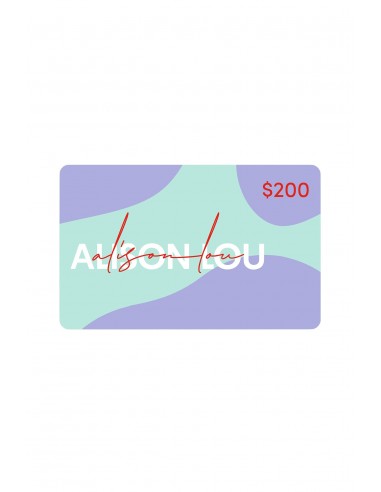 Alison Lou $200 Gift Card l'achat 