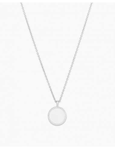 Bespoke Coin Necklace (silver) d'Europe débarque