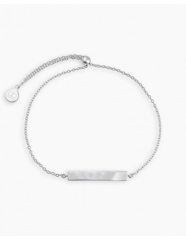 Bespoke Plate Adjustable Bracelet (silver) ouvre sa boutique