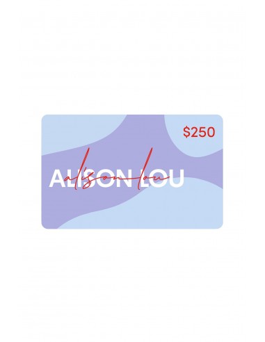 Alison Lou $250 Gift Card Comparez plus de prix