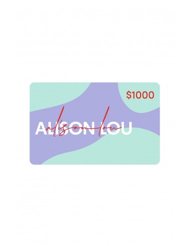 Alison Lou $1000 Gift Card Les êtres humains sont 