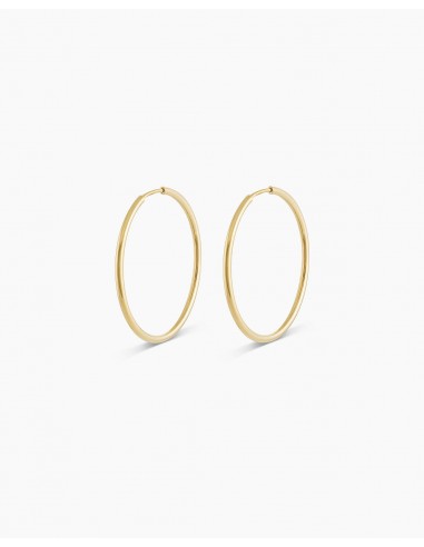 14k Gold Classic Hoops vous aussi creer 