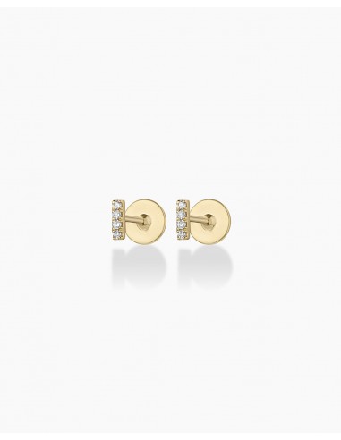 Diamond Pavé Bar Flat Back Studs online