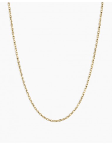 14k Gold Mini Link Necklace Fin de série