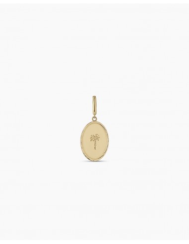 14k Gold Palm Charm les muscles