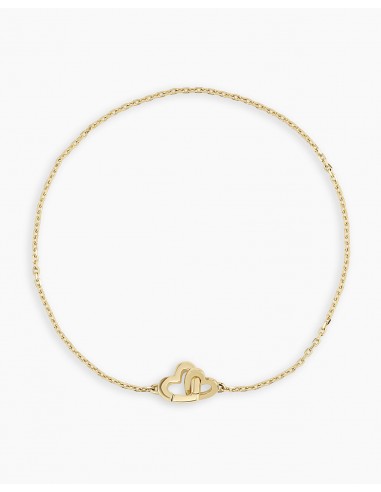 14k Gold Parker Heart Bracelet hantent personnes