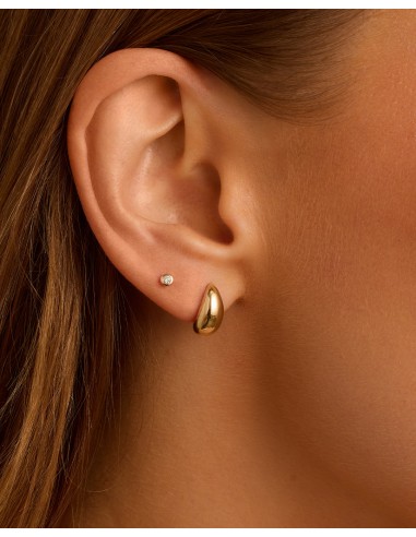 14k Gold Banks Studs destockage