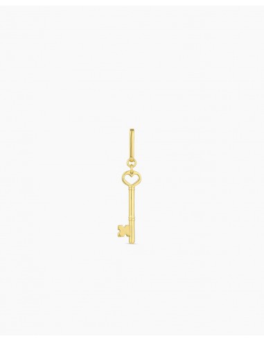 Heart Key Statement Charm pas chere