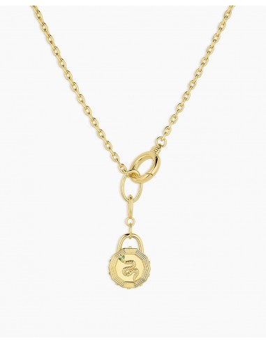 Avery Mini Snake Coin Necklace les ligaments