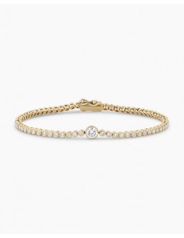 Lab Grown Diamond Circle Tennis Bracelet vous aussi creer 