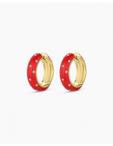 Noel Enamel Shimmer Hoops vente chaude votre 