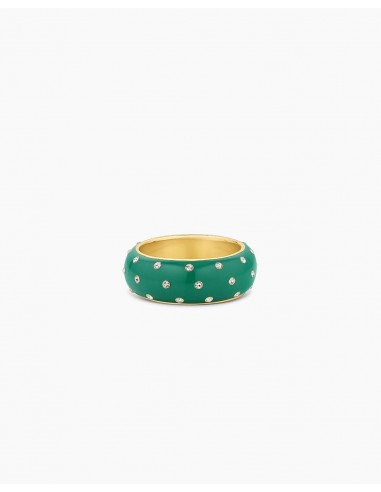 Noel Green Enamel Shimmer Ring JUSQU'A -70%! 