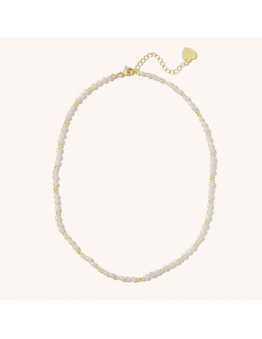 Elah Pearl Necklace basket pas cher