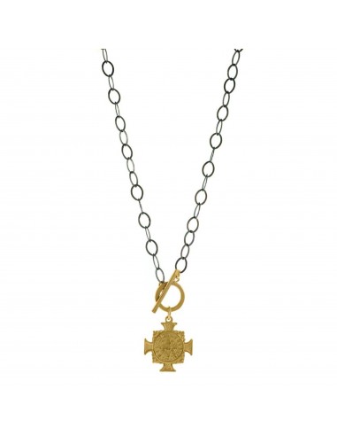 ARIANA EDGE - Cross Pendant Necklace basket pas cher