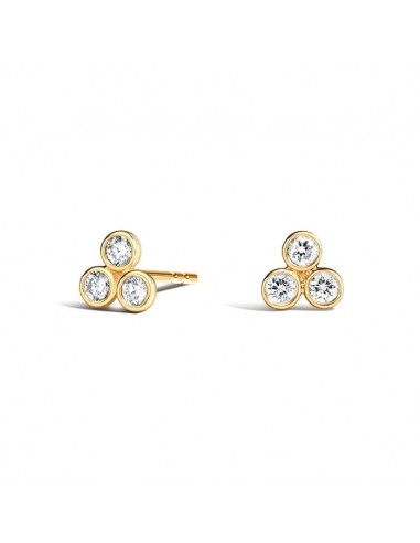 FLEUR DIAMOND TRIO STUDS online