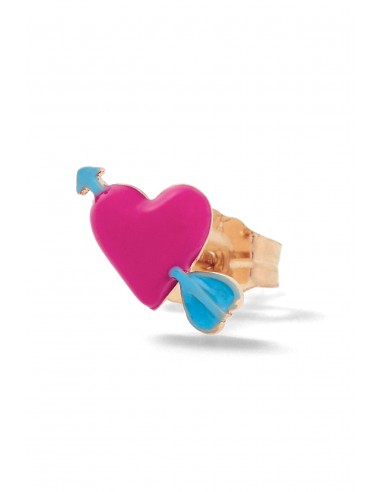 Heart with Arrow Stud vente chaude votre 