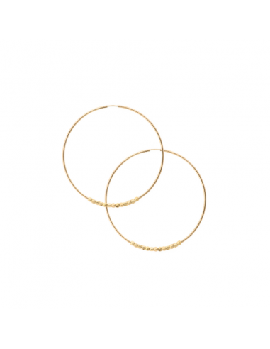 Celine Beaded Infinity Hoop Medium en ligne des produits 