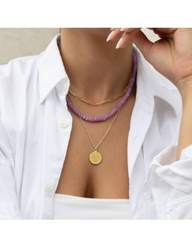 Lavender Jade Gemstone Necklace prix pour 