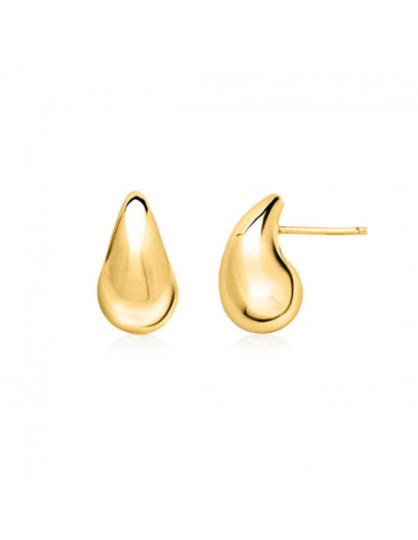 GOLD TEARDROP STUD la colonne vertébrale