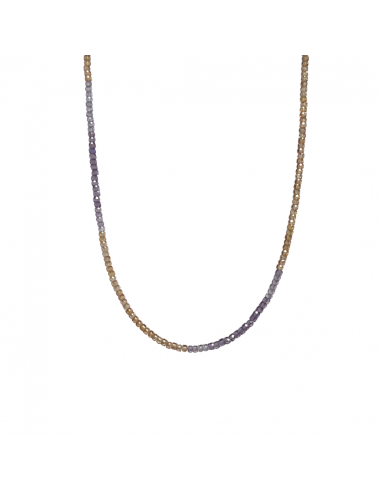 LAVANDE OMBRE GEMSTONE NECKLACE en ligne