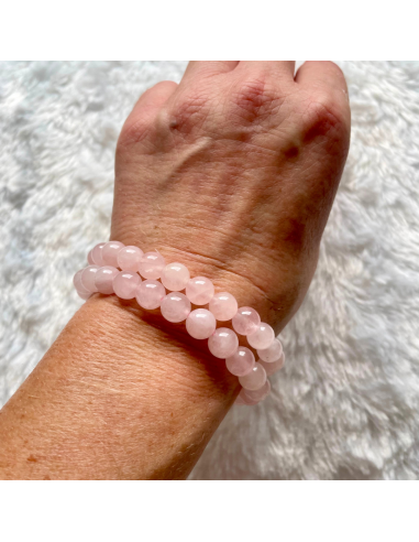 Quartz rose - Bracelets