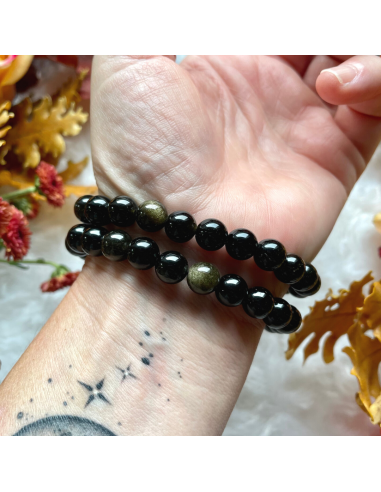 Obsidienne dorée - Bracelets