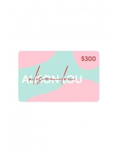 Alison Lou $300 Gift Card acheter en ligne