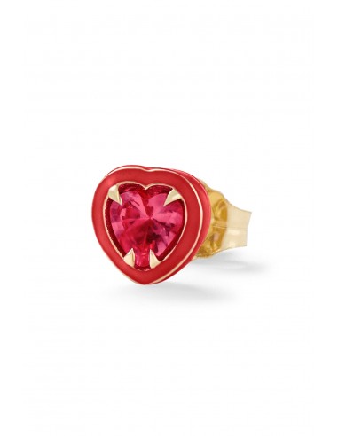 Mini Heart Cocktail Stud le des métaux précieux