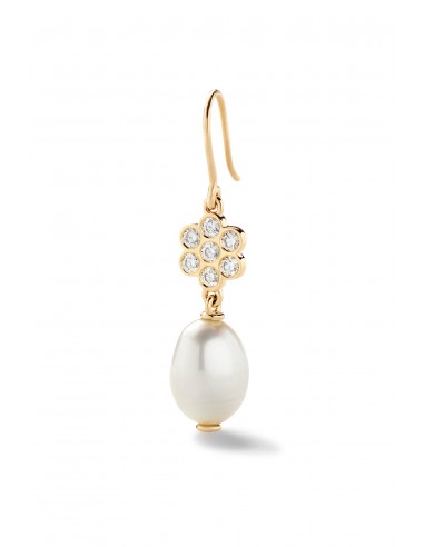 Flower Power Pearl Drop Earring offre 