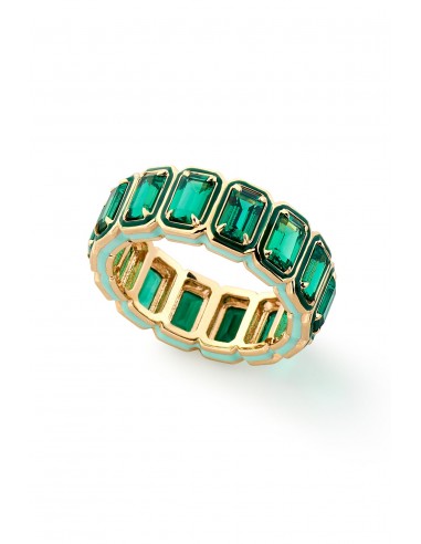 Rectangular Cocktail Eternity Band JUSQU'A -70%! 