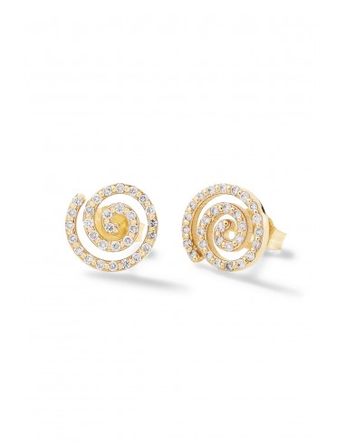 Diamond Spiral Earrings basket pas cher