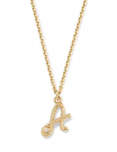 Letter Streamer Necklace solde