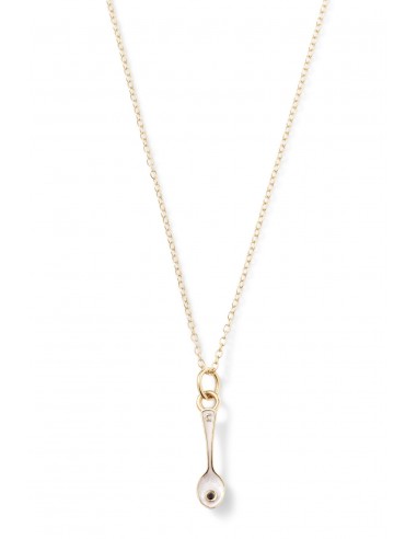 Caviar Kaspia Necklace with Spoon Charm chez Cornerstreet bien 