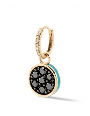 Caviar Kaspia Huggie with Caviar Tin Charm destockage