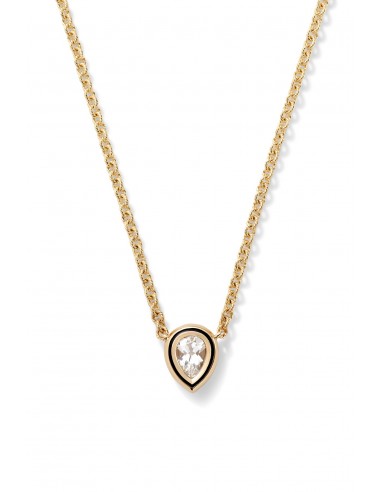 Madison Necklace with Pear Bezel Stone sélection de produits