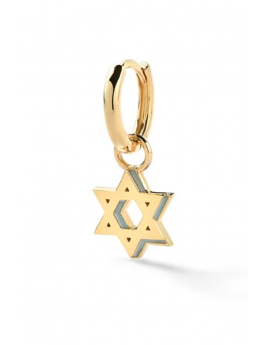 Mini Star of David Shadow Huggie livraison gratuite