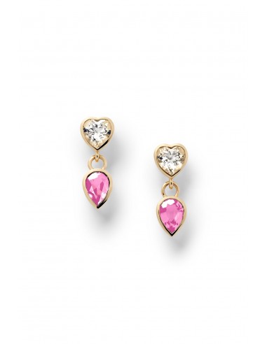 Lover + Tear Double Drop Earrings s'inspire de l'anatomie humaine