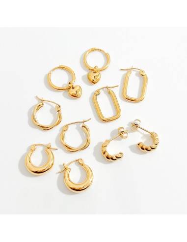 Best Sellers Earrings Gold Bundle pas cher 