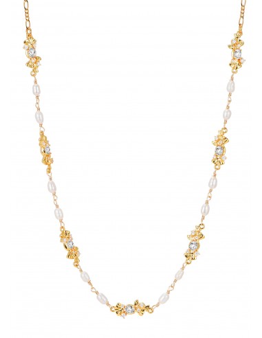 Laurent Pearl Golden Necklace Le MVP de beaucoup