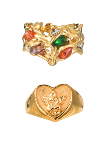 (Free On Orders $150+) Magic & Angel Ring Set Pour