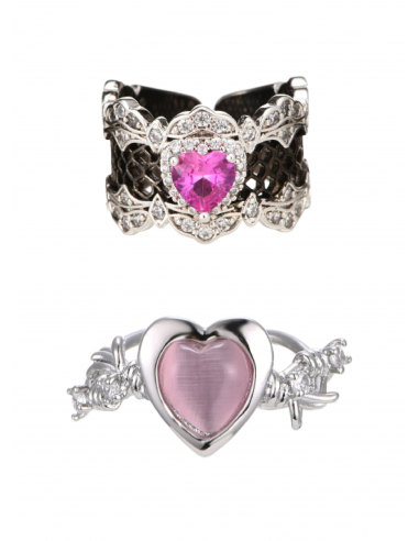 Elodie & Cyberlove Ring Set hantent personnes