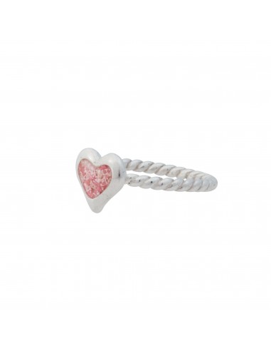 Splash ~ Heart (Small) Braided Band Ring est présent 