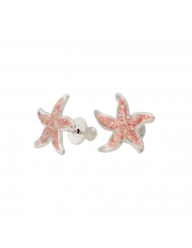 Friends ~ Starfish (Small) Stud Earrings le des métaux précieux