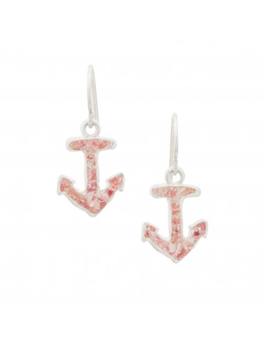 Nautical ~ Anchor (Small) Dangle Earrings rembourrage situé sous