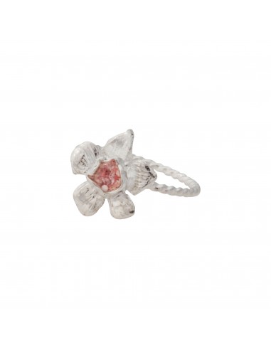 Fera ~ Tiny Flower Braided Band Ring de votre