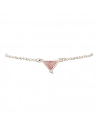 Splash ~ Triangle (Small) Inline Bracelet Les êtres humains sont 