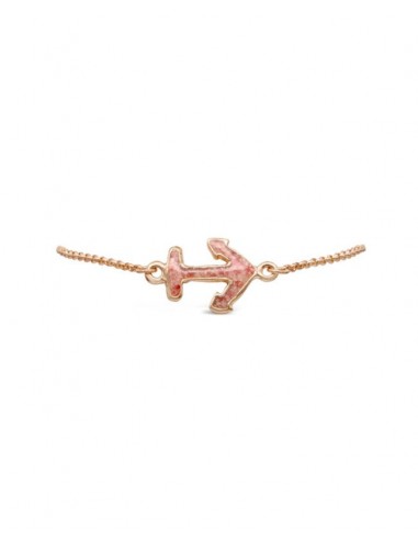 Nautical ~ Anchor (Small) Inline Bracelet in Gold Venez découvrir notre 